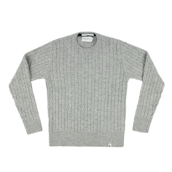 Mens Peregrine Makers Cable Light Grey