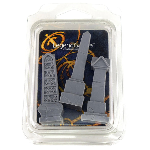 Graveyard Scatter - Obelisks X3, Clamshe