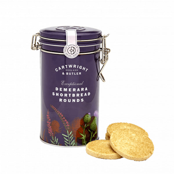 C&B Demerara Shortbread Rounds In Tin