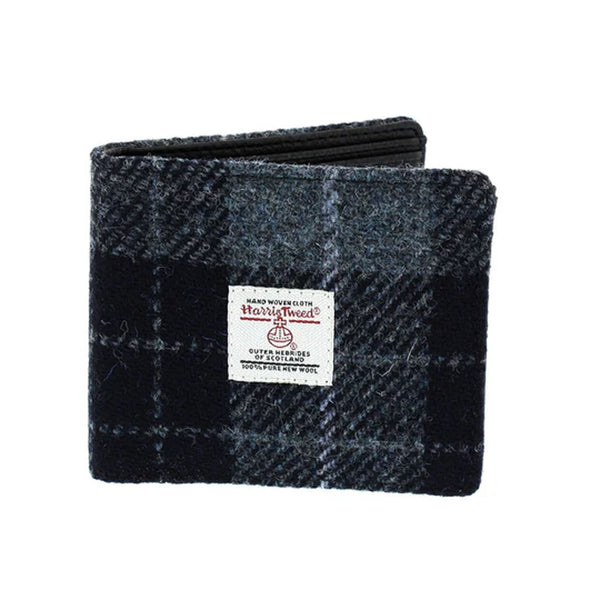 Mull Wallet Grey/Black Tartan