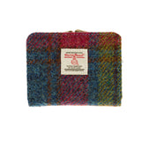 Unst Clasp Purse With Card Section Multi Colour Tartan