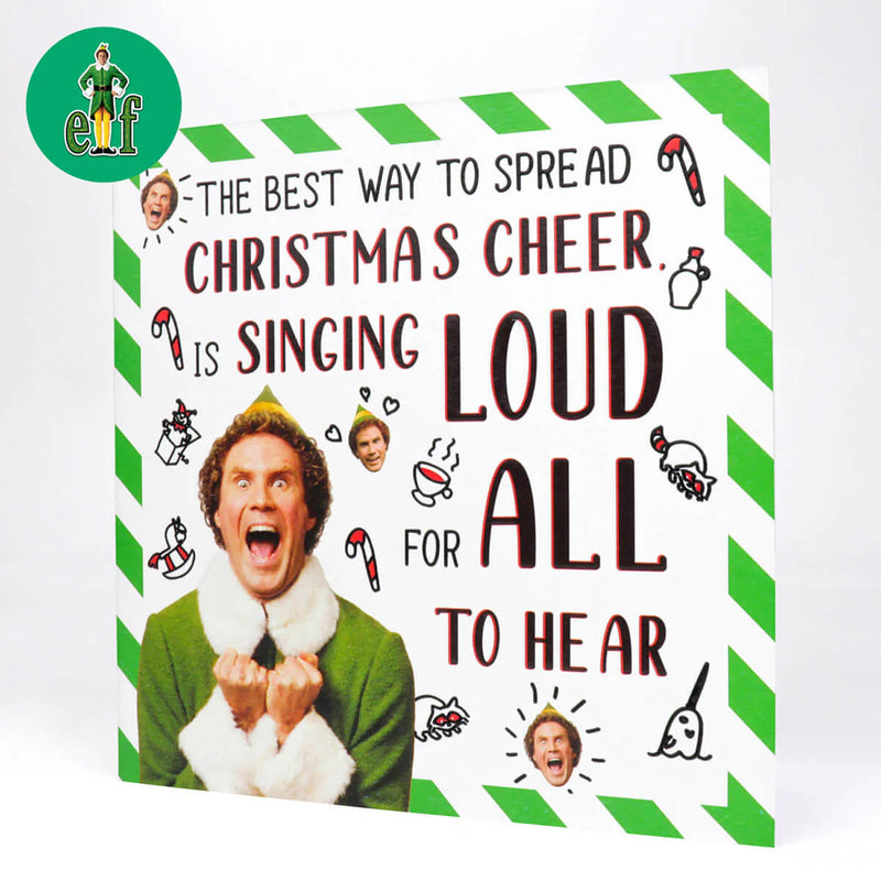 Elf Christmas Cheer Card