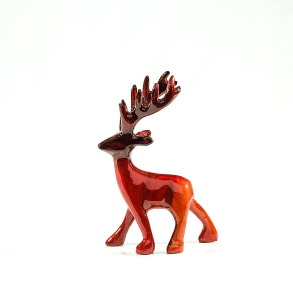 Brushed Red Stag Xl 16Cm