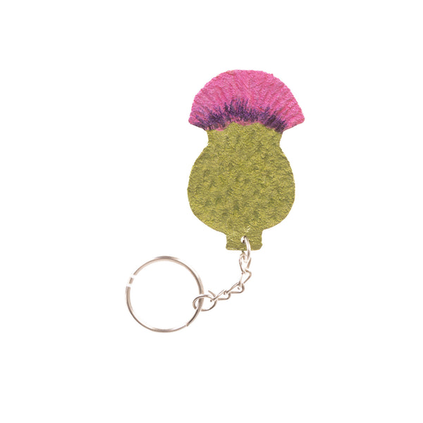 Thistle Keyring