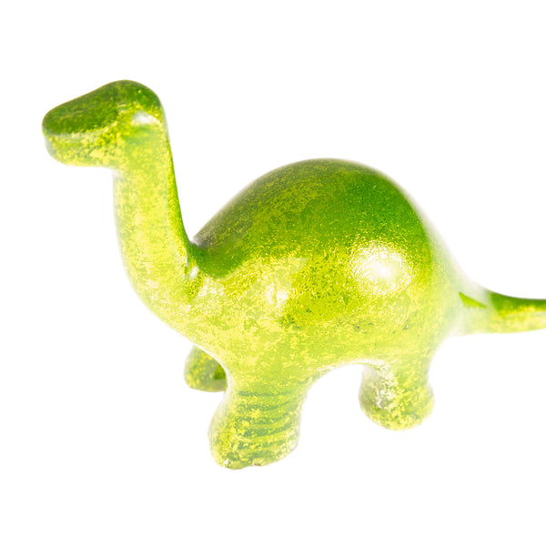 Glitter Lime Nessie Dinosaur Large