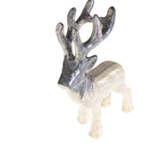 Brushed Silver Highland Stag Medium