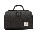 The Medium Doctor Bag Black Herringbone