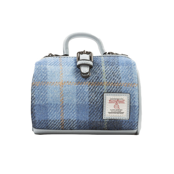 The Mini Doctor Bag Blue Tartan