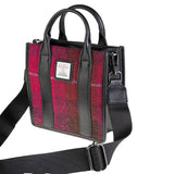 The Medium Tobi Tote Bag Fuchsia Tartan