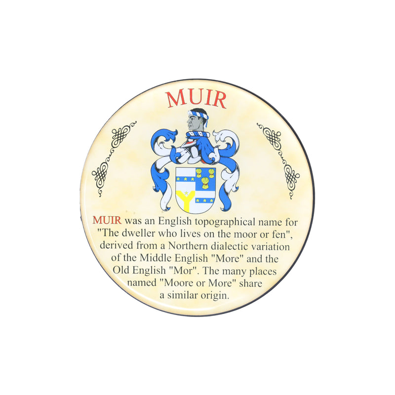 Heraldic Coaster Muir