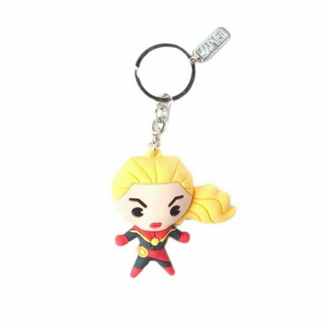 Captain Marvel Kawaii 3D Keychain