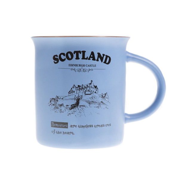 Scotland Castle Bone China Mug Matt