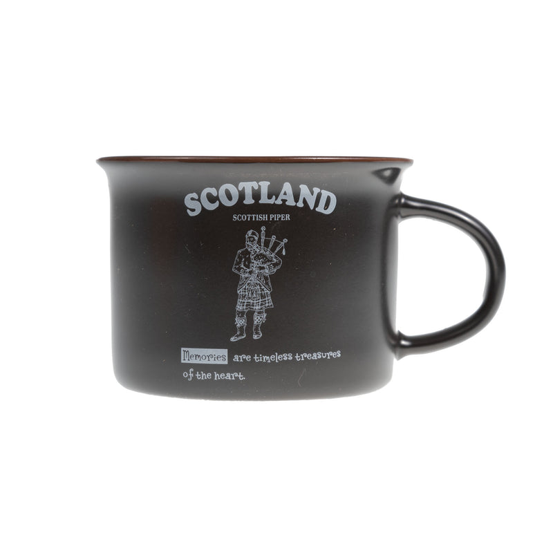 Scotland Piper Bone China Mug Matt