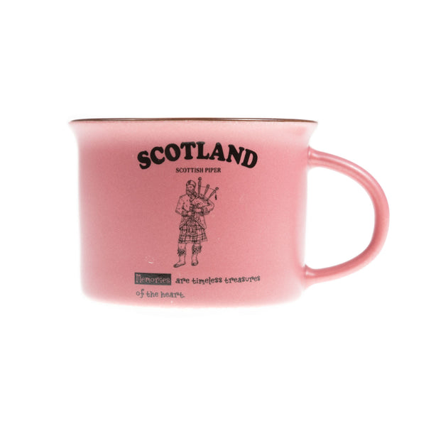 Scotland Piper Bone China Mug Matt