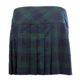 Ladies Tartan Billie Kilted Skirt Black Watch