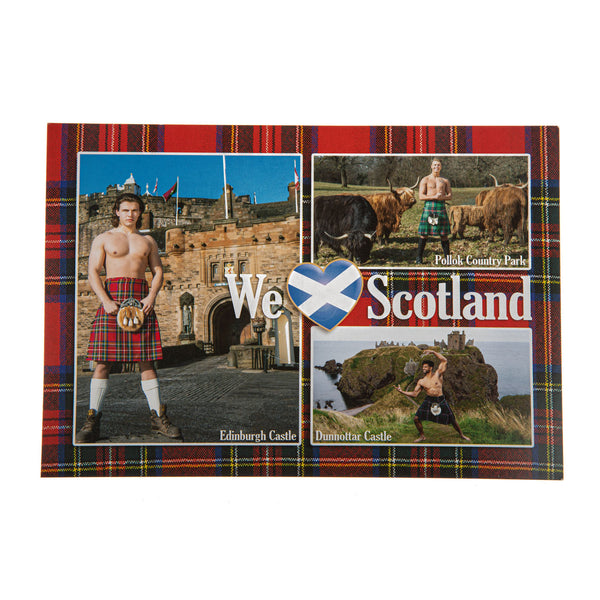 Men In Kilts Postcards