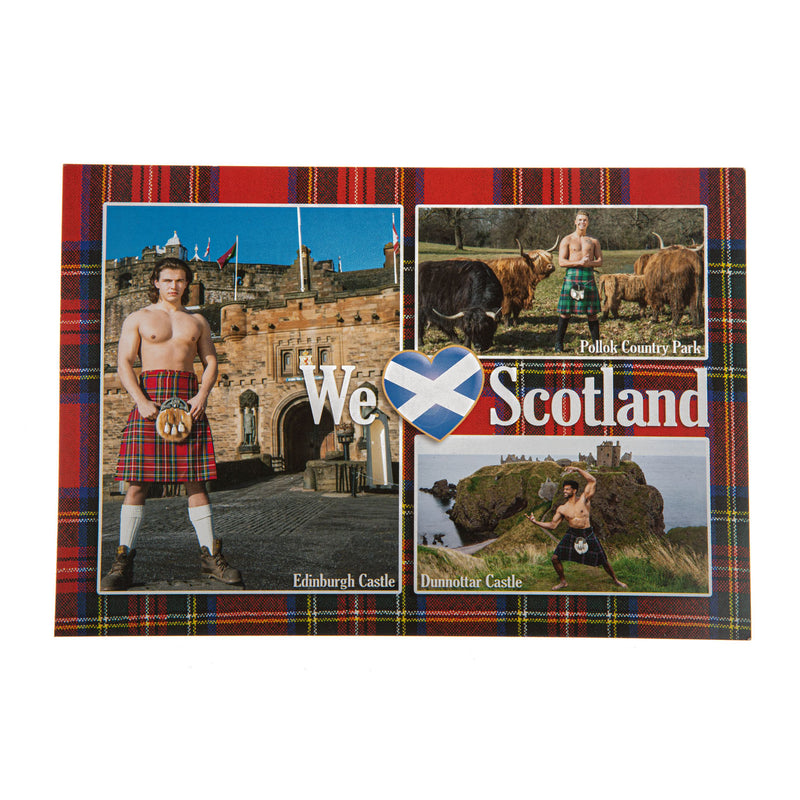 Men In Kilts Postcards