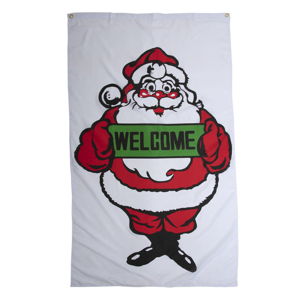 5X3 Flag Santa