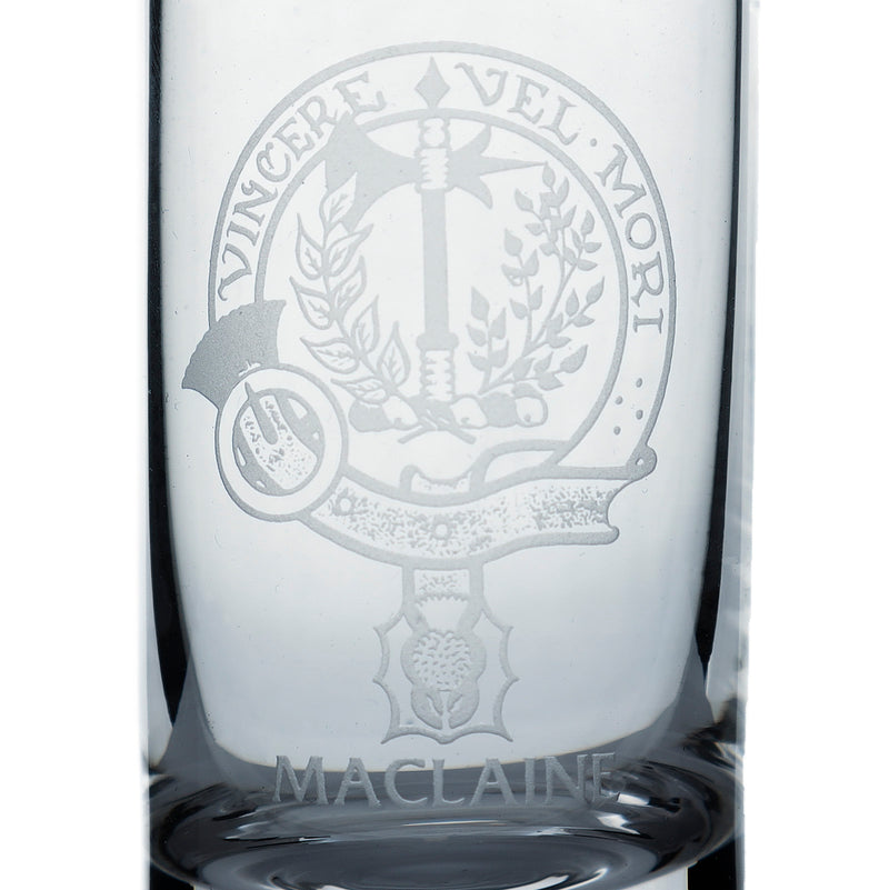 Collins Crystal Clan Shot Glass Maclaine