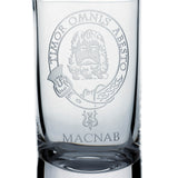 Collins Crystal Clan Shot Glass Macnab