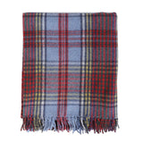 Highland Wool Blend Tartan Blanket / Throw Extra Warm Buchanan Modern