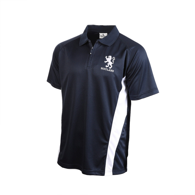 Gents Lion Zip Polo Shirt