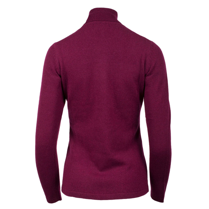 100% Cashmere Women's Fashion Roll Neck Eminence