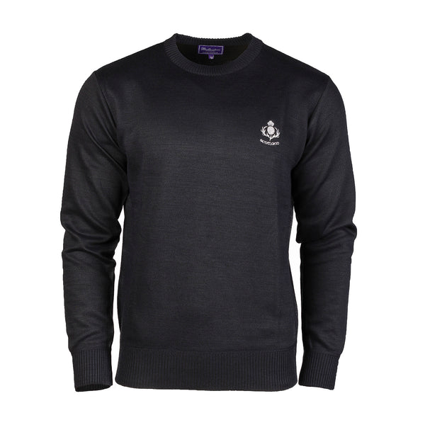 Men's Crew Neck Thistle Jumper Navy