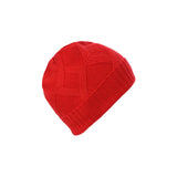 Ladies Racking Detail Turn Up Beanie Cardinal