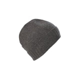 Gents Plain Knit Beanie Rib Turn Up Ptarmigan