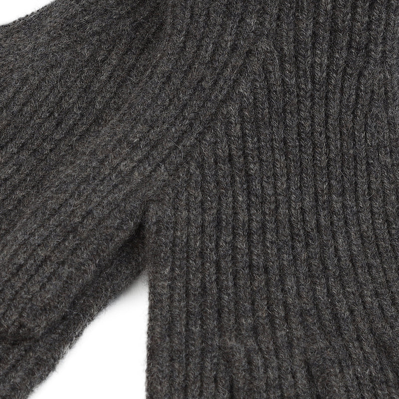 100% Cashmere Gents Rib Glove Ptarmigan