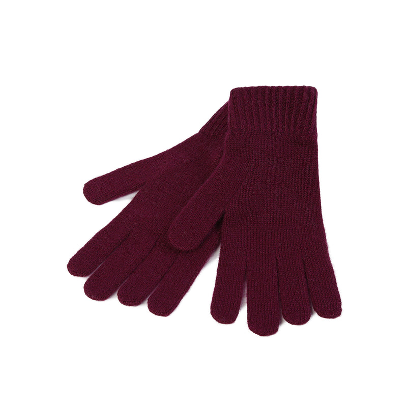 100% Cashmere Plain Ladies Glove Eminence