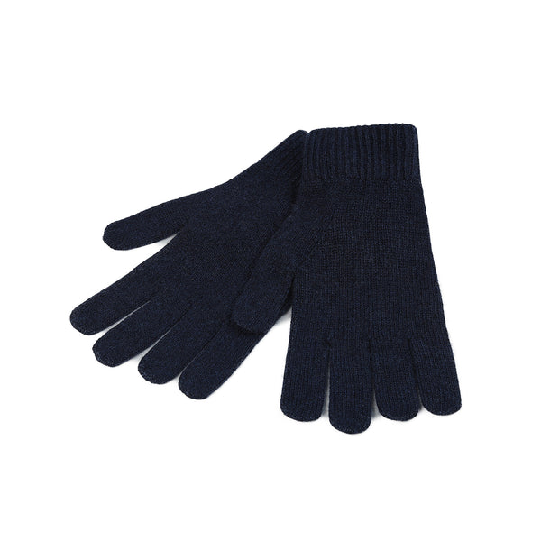 100% Cashmere Plain Glove Gents Cosmos