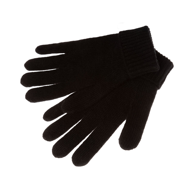 Ladies Plain Lambswool Mix Glove Crimson Red