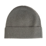 Ladies Plain Lambswool Mix Beanie Olive