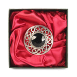 Stroma Brooch Black