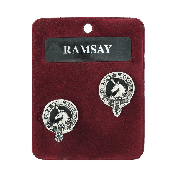 Art Pewter Cufflinks Ramsay