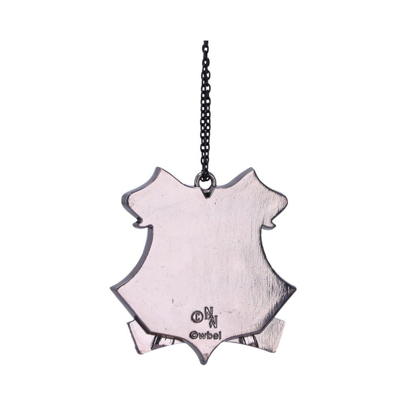 Hp Hogwarts Crest (Silver) Hang Orn 6Cm