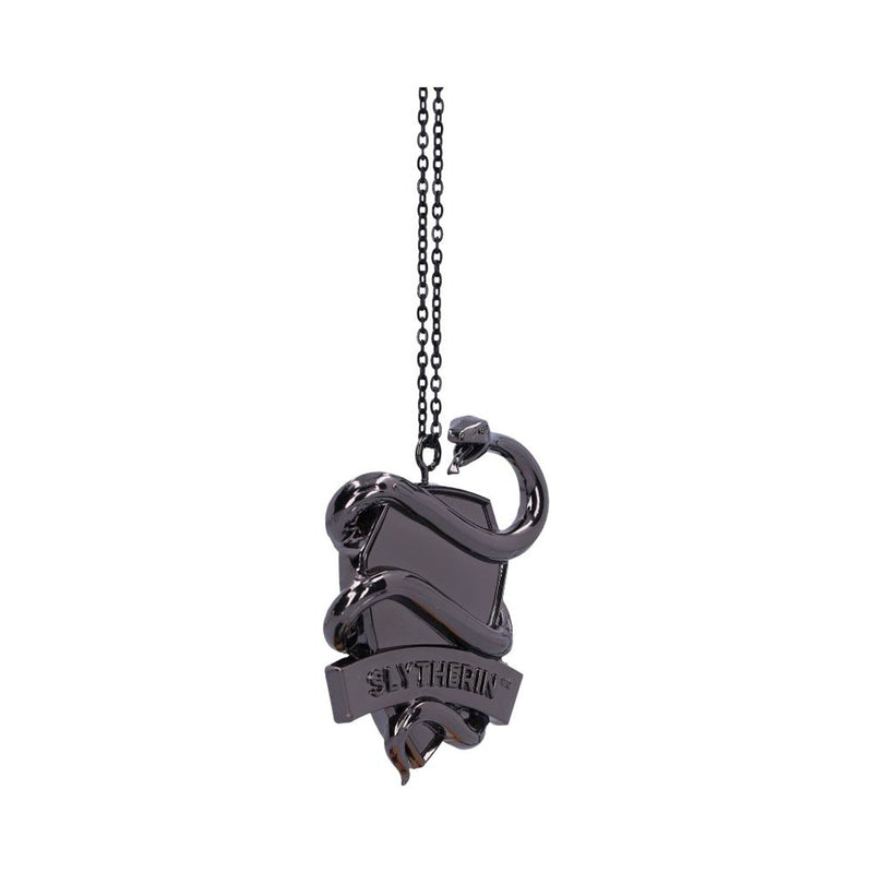 Hp Slytherin Crest (Silver) Hanging Orna