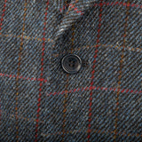 Men's Barra Harris Tweed Jacket Blue Check