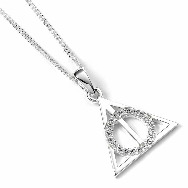 Hp Ster/Silver Deathly Hallows Necklace