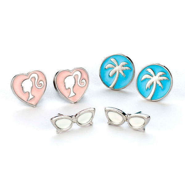 Barbie Set Of 3 Classic Earring Studs