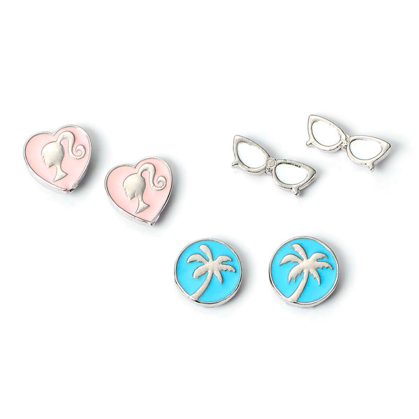 Barbie Set Of 3 Classic Earring Studs