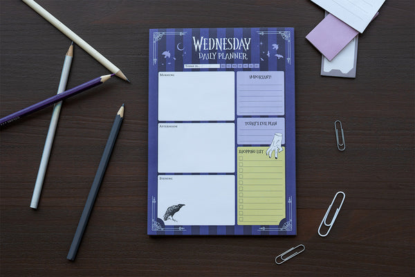 Wednesday Desk Notepad