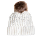 Scotland Cream Glitz Bobble