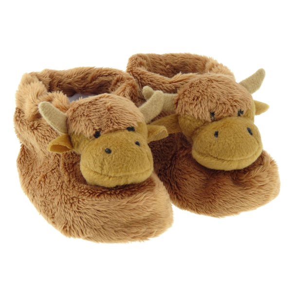 Highland Cow Baby Booties