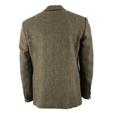 Men's Barra Harris Tweed Jacket Green Hb Check