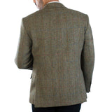 Men's Barra Harris Tweed Jacket Green Hb Check