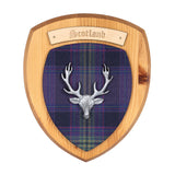 Clan Wall Plaque Stags Head