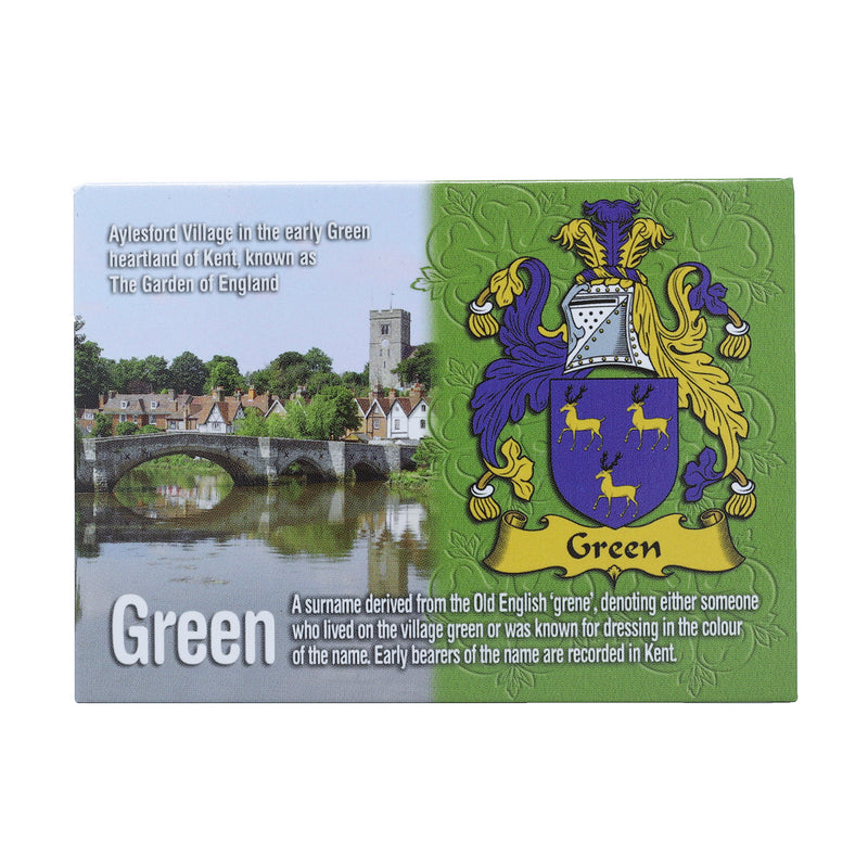 Clan/Family  Scenic Magnet Green